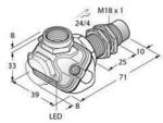 Turck Induktiver Sensor nicht b&uuml;ndig NAMUR NI10-EM18WDTC-Y1X 4012151