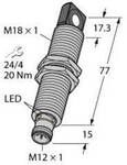 Turck 1610098 Ultraschall-Reflexionstaster RU130U-M18ES-LI8X2-H1151 M18 1 St.
