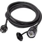 Sygonix SY-5044440 Strom Verl&auml;ngerungskabel 16 A Schwarz 5.00 m H07RN-F 3G 1,5...
