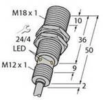 Turck Induktiver Sensor b&uuml;ndig NPN, Schlie&szlig;er BI8U-EM18WD-AN6X 1634840