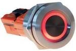 Joy-it Button22T-01 Button22T-01 Schalter tastend Rot, Blau (&Oslash; x L) 22 mm x 38 mm