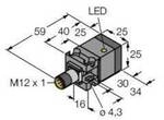 Turck Induktiver Sensor b&uuml;ndig PNP, Schlie&szlig;er BI10U-CA25-AP6X2-H1141 1625631