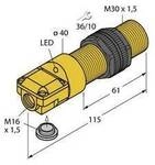 Turck Induktiver Sensor nicht b&uuml;ndig PNP, Schlie&szlig;er NI15-P30SR-AP6X 16117