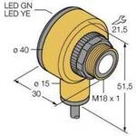 Turck 3038510 Ultraschall-Empf&auml;nger T18VP6UR M18 PNP 1 St.