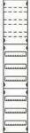 Striebel & John 2CPX037667R9999 1V5KA Reiheneinbauger&auml;te-Modul Reihenabstand 125mm,