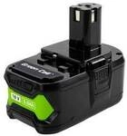 Green Cell GC-PTRY18V5 RB18L50 Werkzeug-Akku 18 V 5.0 Ah Li-Ion