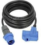 Brennenstuhl 1168650510 Strom Camping-CEE-Verl&auml;ngerungskabel Blau, Schwarz 10 m