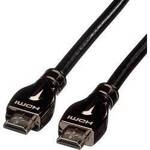 ROLINE 4K HDMI Ultra HD Kabel mit Ethernet, ST/ST, schwarz, 20 m 11.04.5687