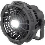 CONRAD Rechargeable Akku-Ventilator Schwarz mit Fernbedienung, Schwenkbar, mit