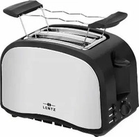 MICHELINO 74370, Michelino Toaster 2 Scheiben 800 Watt Edelstahl Toaster
