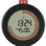 TFA Dostmann 60.2569.01 Funk Wecker Schwarz, Rot Alarmzeiten 1 1 Timerzeit,...