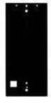 2N Telecommunications 9155062 Montageplatte Schwarz