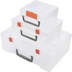 TRU COMPONENTS Sortimentskasten (L x B x H) 365 x 270 x 124 mm Anzahl F&auml;cher: 5