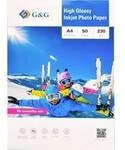 G&G Fotopapier 50 Blatt DIN A4 hochgl&auml;nzend 230g/m&sup2; - die preiswerte...