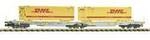Fleischmann 6660069 N Doppeltaschen-Gelenkwagen T2000, AAE