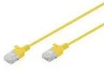 Digitus DK-1618-050S-Y RJ45 Patchkabel CAT 6 U/UTP 5 m Gelb 1 St.