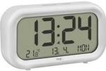 TFA Dostmann 60.2052.02 Quarz Wecker Wei&szlig; Alarmzeiten 2 Gro&szlig;es Display, Extra