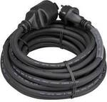 Perel EC10R25STBHQ Strom Verl&auml;ngerungskabel 16 A Schwarz 10.00 m H05RR-F 3G...