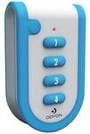 m-e modern-electronics Odyon ODYON pro HS-4 Funk-Handsender, Fernbedienung mit