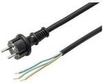 Sygonix SY-6029114 Strom Anschlusskabel Schwarz 10.00 m