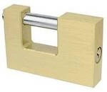 Br&uuml;der Mannesmann M41360 Vorh&auml;ngeschloss 60 mm gleichschlie&szlig;end Gold