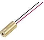 TRU COMPONENTS Lasermodul Punkt Rot 0.95 mW TC-13400844