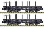 Fleischmann 6660147 N 2-tlg. Set: Schwerlastwagen, DR