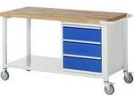 RAU 05 8157A6-157B4S.11 Werkbank (B x H x T) 1500 x 880 x 700 mm Lichtgrau