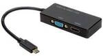 VALUE Display Adapter USB Typ C - VGA / HDMI 12.99.3215