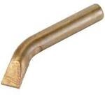TOOLCRAFT TO-7766193 L&ouml;tspitze Mei&szlig;elform, gebogen Spitzen-Gr&ouml;&szlig;e 22 mm