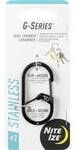 NITE Ize Schl&uuml;ssel-Karabiner NI-GS2-01-R6 G-Series #2 Schwarz 1 St.