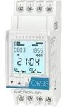ORBIS Zeitschalttechnik ASTRO NOVA CITY 230 V Hutschienen-Zeitschaltuhr digital 230