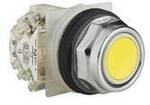 Schneider Electric 9001KR1YH13 Drucktaster, gelb o. Leuchtmelder Typ K, &Oslash;30,...