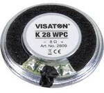 Visaton K 28 WPC - 8 Ohm 1.1 Zoll 2.8 cm Kleinlautsprecher 1 W 8 Ω