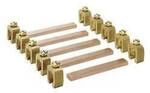 Hager UM05AR Hager UM05AR Sammelschienenverbinder 40mm universN 12x5mm 5polig...