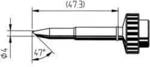 Ersa 0612WDLF L&ouml;tspitze angeschr&auml;gt Spitzen-Gr&ouml;&szlig;e 4 mm Inhalt 1 St. 0612WDLF/SB