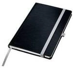 Leitz 44851094 Notizbuch liniert Satin Schwarz Anzahl der Bl&auml;tter: 80 DIN A5