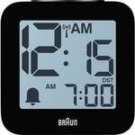 Braun 60077 Wecker Schwarz Gro&szlig;es Display
