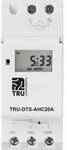 TRU COMPONENTS TC-8576104 Zeitschaltuhr f&uuml;r Hutschiene TRU-DTS-AHC20A 230 V/AC