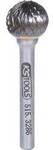 KS Tools 5153286 Fr&auml;sstift Hartmetall Kugel 16.0 mm L&auml;nge 60 mm Produktabmessung,