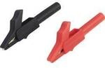 VOLTCRAFT MSK-102 Krokodilklemme Buchse 4 mm Schwarz, Rot