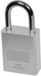 Kasp K14040SILD Vorh&auml;ngeschloss 38 mm verschieden schlie&szlig;end Silber