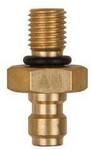 KS Tools 150.2650 Adapterst&uuml;ck M8x1,0 Au&szlig;engewinde und 1/4 Schlauchanschluss mit