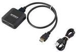 SpeaKa Professional SP-HDMIS-300 2 Port HDMI-Splitter Ultra HD-f&auml;hig 7680 x 4320