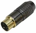 BKL Electronic 0204018 Miniatur-DIN-Rundsteckverbinder Stecker, gerade Polzahl:...