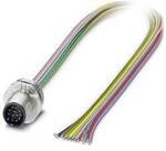 Phoenix Contact 1556265 Sensor-/Aktor-Einbausteckverbinder M12 Stecker, Einbau...