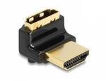 Delock 60017 HDMI Adapter [1x HDMI-Stecker - 1x HDMI-Stecker] Schwarz