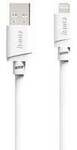 hama 00201801 Ladekabel, USB-A - Lightning, f&uuml;r iPhone/iPad, MFi, 2 m, Wei&szlig;