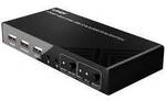 LINDY 2 Port KVM Switch HDMI 4K60, USB 2.0 & Audio 2 Port KVM-Umschalter HDMI 4096 x