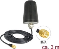 DELOCK 89533, Delock 89533 89533 LoRa-Antenne 0 dBi Schwarz